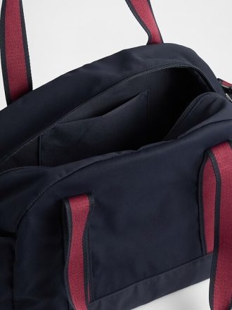 Çocuklar İçin Atletik Logolu Spor Çantası