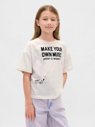 Çocuklar İçin Büyük Boy Grafik Tişört