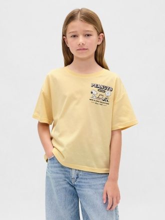 Çocuklar İçin Büyük Boy Grafik Tişört