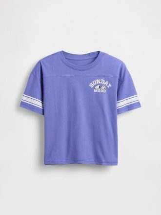 Çocuklar İçin Büyük Boy Grafik Tişört