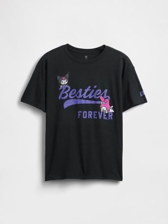 Çocuklar İçin Büyük Boy Grafik Tişört
