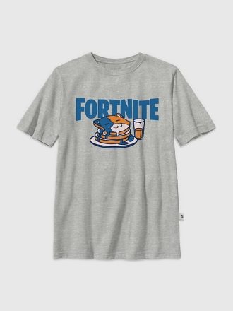 Çocuklar İçin Fortnite Krep Grafikli Tişört