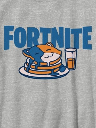 Çocuklar İçin Fortnite Krep Grafikli Tişört