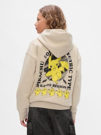Çocuklar İçin Grafik Kapüşonlu Sweatshirt