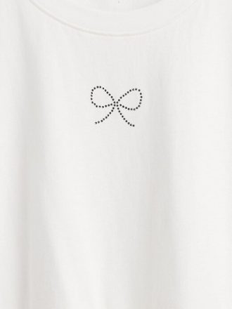Çocuklar İçin Grafik Peplum Tişört
