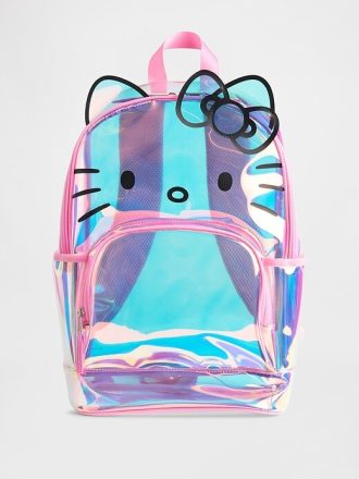 Çocuklar İçin Hello Kitty Şeffaf Sırt Çantası