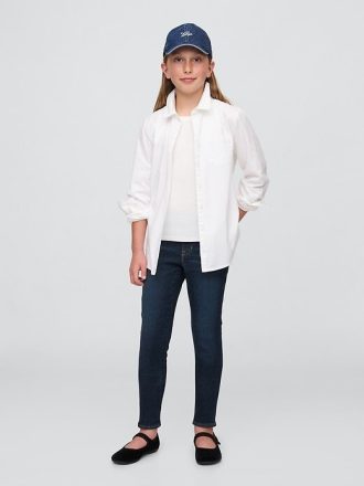 Çocuklar İçin Orta Bel Giyilebilir Jegging