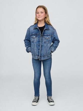 Çocuklar İçin Orta Bel Giyilebilir Jegging