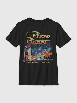 Çocuklar İçin Oyuncak Hikayesi Pizza Planet Grafik Tişört