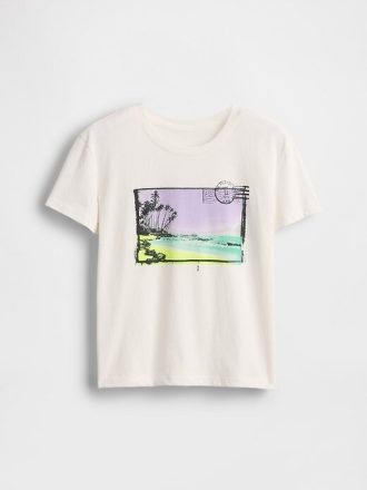 Çocuklar İçin Rahat Grafik Tişört