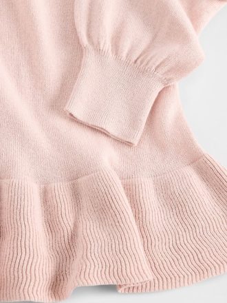Çocuklar İçin Rahat Peplum Kazak
