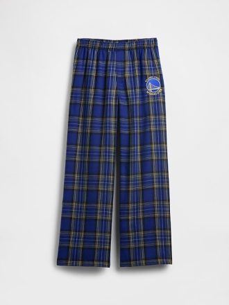 Çocuklar NBA Golden State Warriors Flanel Pijama Pantolonu