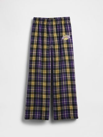 Çocuklar NBA Los Angeles Lakers Flanel Pijama Pantolonu