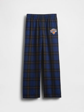 Çocuklar NBA New York Knicks Flanel Pijama Pantolonu