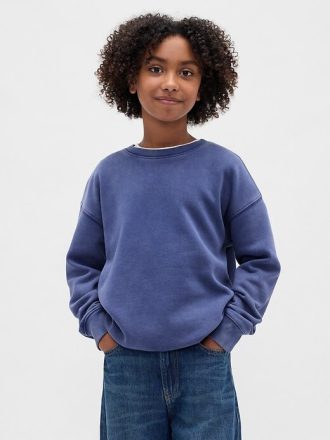 Çocuklar VintageSoft Rahat Sweatshirt