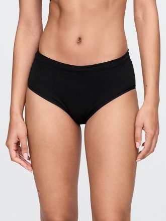 Organik Esnek Pamuklu Yüksek Bel Bikini