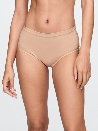 Organik Esnek Pamuklu Yüksek Bel Bikini