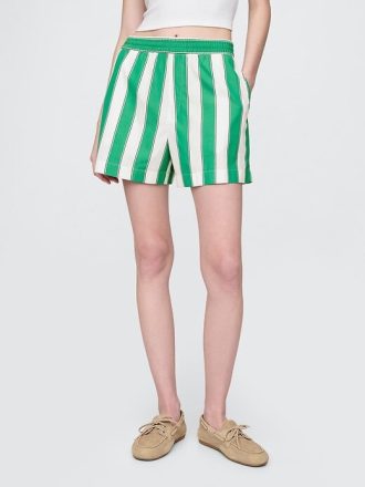 Organik Pamuklu Poplin Boxer Şort
