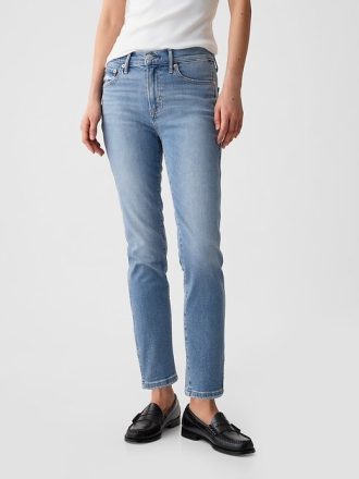Orta Bel Bölünmüş Paça Vintage Slim Pantolon