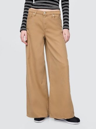 Orta Bel Ultra Yumuşak Bol Paça Pantolon