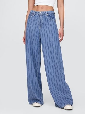 Orta Bel Ultra Yumuşak Bol Paça Pantolon