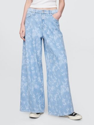 Orta Bel Ultra Yumuşak Bol Paça Pantolon