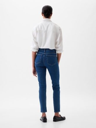 Orta Bel Vintage Slim Kot Pantolon