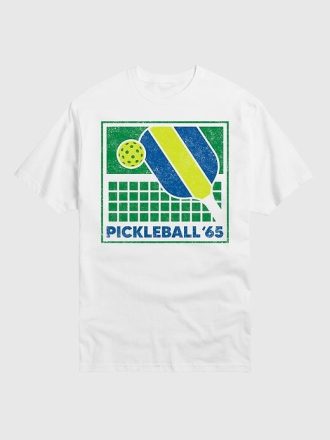 Pickleball 65 Kısa Kollu Grafik Tişört