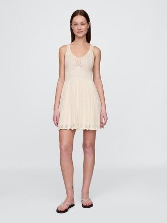 Pointelle Mini Elbise