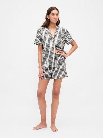 Poplin PJ Boxer Şort