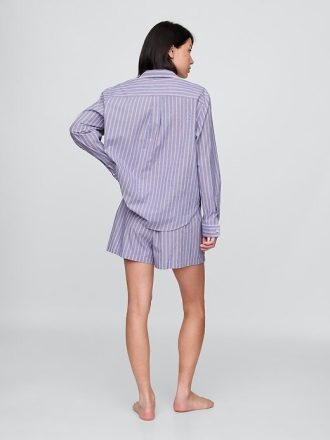 Poplin PJ Boxer Şort