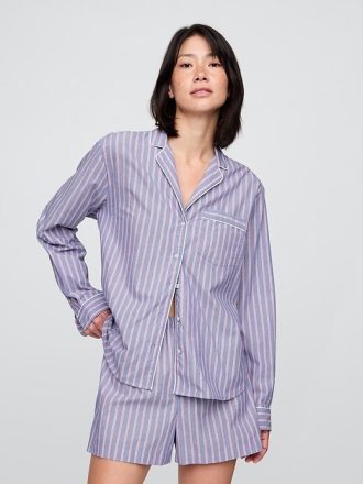 Poplin PJ Gömlek