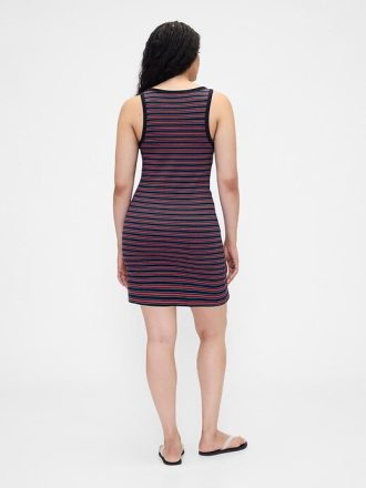 Rib Mini Tank Elbise