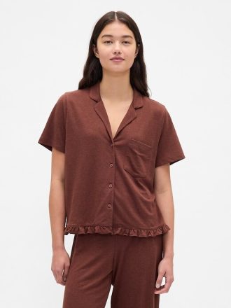 Ruffle PJ Gömlek