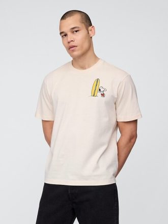 Snoopy Rahat Grafik Tişört