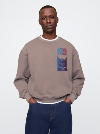 Star Wars Büyük Boy Grafik Sweatshirt