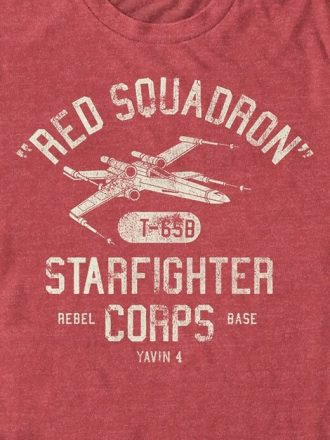 Star Wars Red Squadron Grafik Tişört