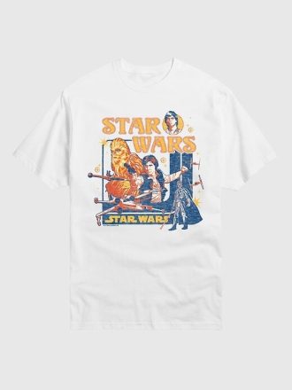 Star Wars Retro Grup Kısa Kollu Tişört