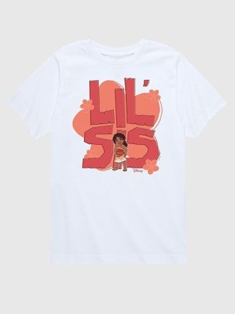 Toddler Moana 2 Küçük Kız Simea Kısa Kollu Grafik Tişört