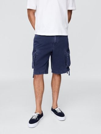 Twill Kargo Bol Şort