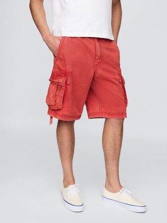 Twill Kargo Bol Şort