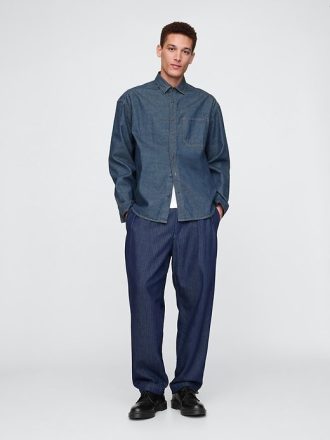 UltraSoft Denim Balıksırtı Pantolon