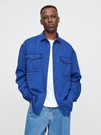 UltraSoft Denim Büyük Gömlek