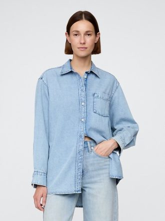 UltraSoft Denim Büyük Gömlek