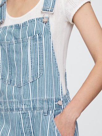 UltraSoft Denim Çizgili Şort