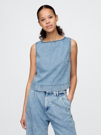 UltraSoft Denim Kabuklu Tank