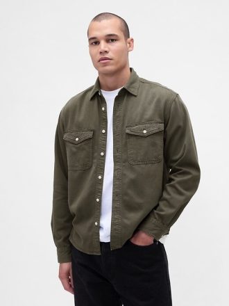 UltraSoft Denim Rahat Gömlek