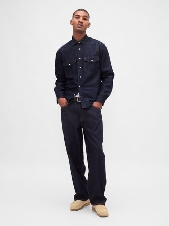 UltraSoft Denim Rahat Gömlek
