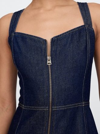 UltraSoft Denim Uzun Elbise