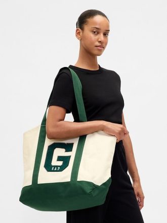 Varsity Logolu Tote Çanta